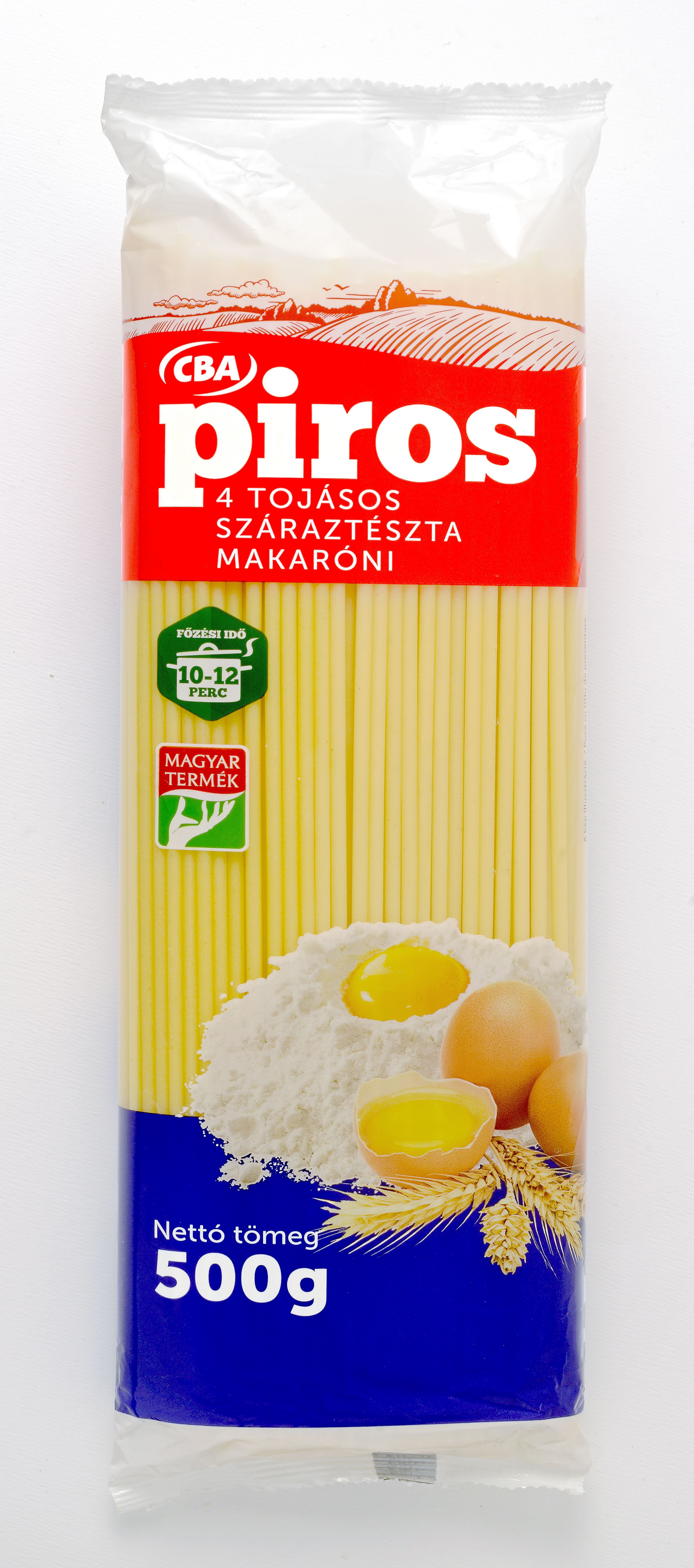 CBA Piros 4 tojásos makaróni 500g